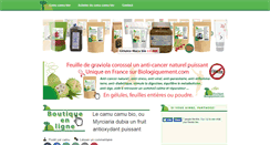 Desktop Screenshot of camu-camu-bio.com